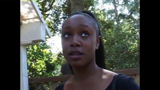 Raw African beauty gets slammed hard with unbridled passion on her crimson lips
