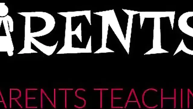 Cute teen gets doggystyle from hunk after blowjob in trio