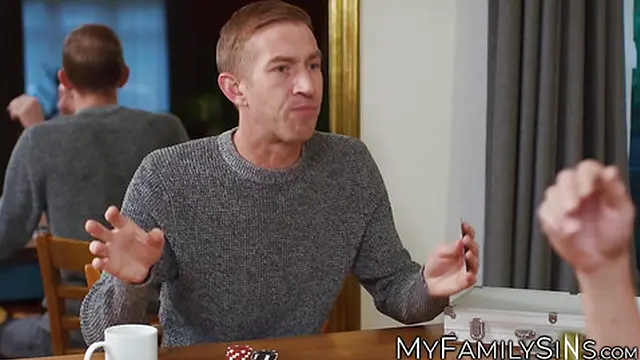 Blonde temptress Nina Heels gets double fucked by thick studs