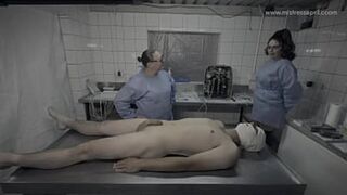 Mistress Aprils cruel hospital for hardcore penis treatment