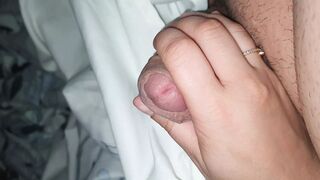Blowjobs under Grandma's watchful eye; young meat unveiled beneath warm blanket's concealment