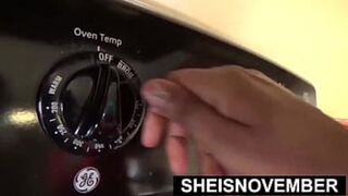 I Caught My Young Hot Step Sister In The Kitchen And Got Horny, Face Fucking Her Cute Mouth And Shaved Pussy Hardcore Cowgirl, Petite Ebony Whore Sheisnovember Riding Big Dick BBC Closeup on The Counter With Big Tits Out Erotica By Msnovember