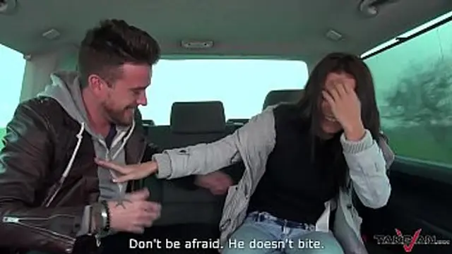 Mea Melone and Wendy Moon dive into wild car sex session