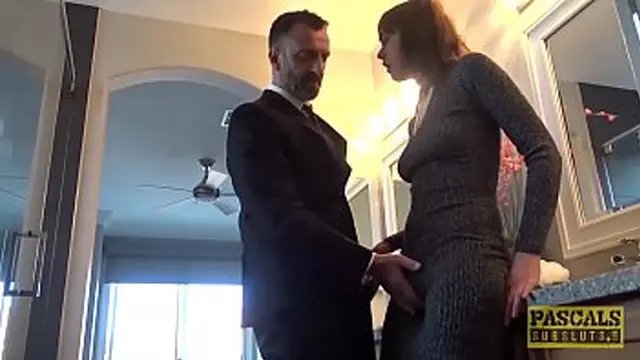 Fancy English girl railed by maledom