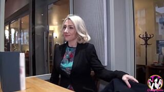 Madam fucks with a big black guy hardcore