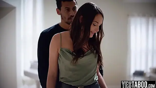 Frustrated MILF pounded by her husbands BBC stepbro after he got locked up