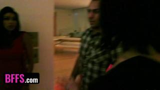 Two Friends Enjoy Wild Night Out, Blowing and Fucking Strangers