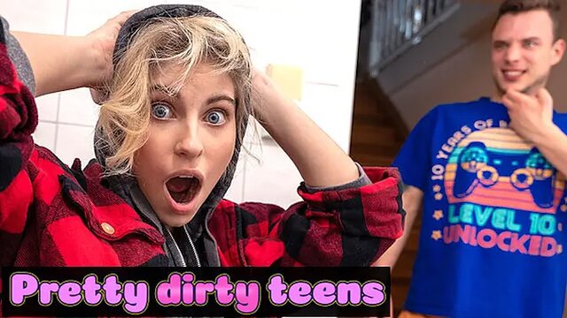 College girl sucks and rides her best friend's cock