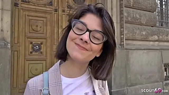 GERMAN SCOUT - Teen Sara Deep Anal👌 Scene