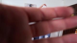 Blondie's massive juggs and juicy booty get gang-fucked by Stepbro