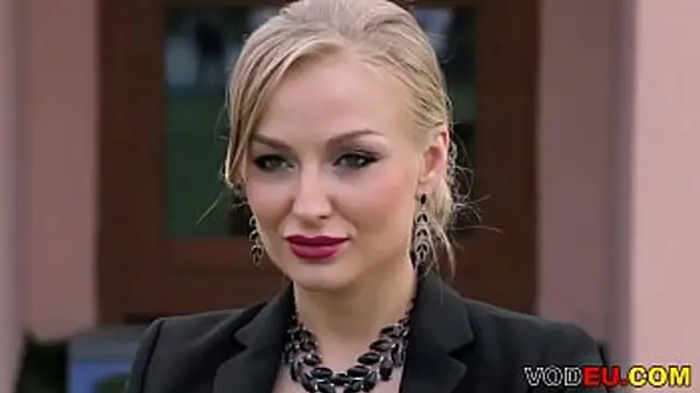 Kayla Green gets stuffed during a football-themedfuck session