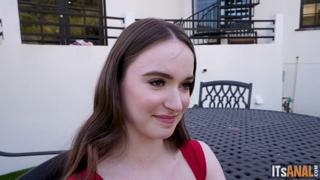 Hot Teen Interracial DP - Hazel Moore