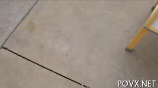 Deep-throated anal👌 destruction delivered by brutal beast's mighty hammer stroke