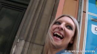 Nasty anal👌 porn featuring cum on breasts with a cute街边邂逅淫娃深究