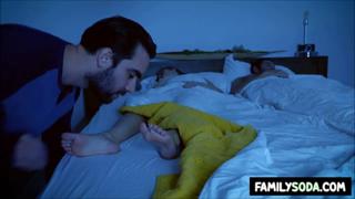 Stepmother's sweet surrender: Son's lusty invasion yields to her depraved desires