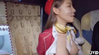 Japanese beauties flaunt huge tits & butts, hardcore sex on bus, cum-soaked ecstasy