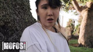 Charles whips out his massive Dong to brighten Tomie's miserable mood - MOFOS