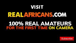 African Couples Hidden Sex in the Garden