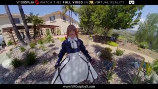  Busty Angel Youngs as Violet Evergarden Thanks VR Porno - Violet Spice