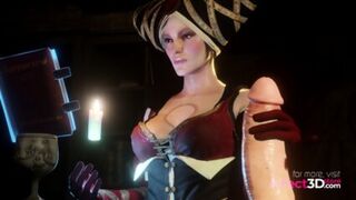 @Shallow Throat's Sordid Flesh Frenzy - 3D Whoremonger Wonders