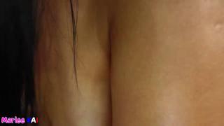 Creampied by Thai beauty, massive cumshot on her fat ass🍑