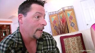 Armed with lust, younger thang craves dick🍆 wisdom from mature cocksman