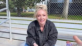Busty blonde gets thoroughly fucked hard