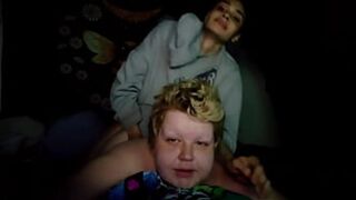  Busty guy enjoys hotwife action