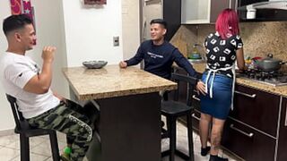 Housewife Craves Sausage; Friends Get Lucky, Cuckold Watches
