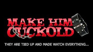 Forcefully cuckolding him, fuck Hailey while his bf watches, gagged